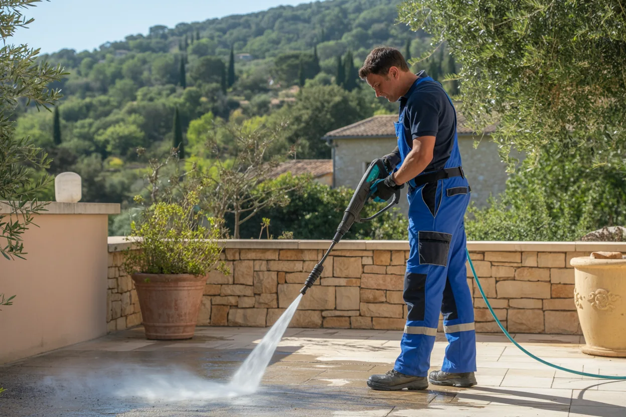 Intervention rapide terrasse Istres